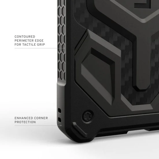 UAG Monarch Pro w/Magnet Case for Galaxy S26 Ultra - Carbon Fiber
